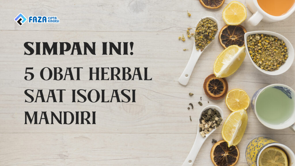 obat herbal saat isolasi